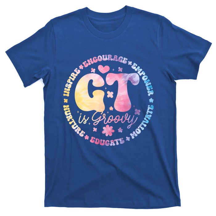 Gifted Gt Is Groovy Teacher Appreciation Week Back To School Great Gift T-Shirt