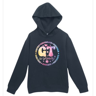 Gifted Gt Is Groovy Teacher Appreciation Week Back To School Great Gift Urban Pullover Hoodie