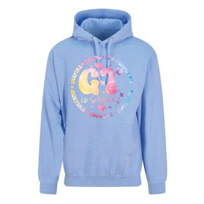 Gifted Gt Is Groovy Teacher Appreciation Week Back To School Great Gift Unisex Surf Hoodie