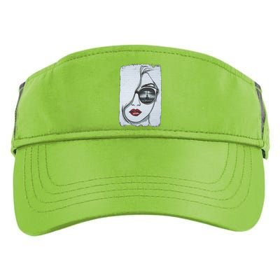 Graffiti Girl In Paris Adult Drive Performance Visor