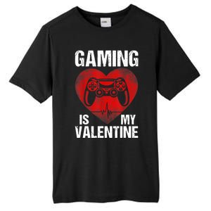 Gamer Gaming Is My Valentine Boys Teen Valentines Tall Fusion ChromaSoft Performance T-Shirt