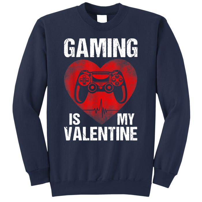 Gamer Gaming Is My Valentine Boys Teen Valentines Sweatshirt