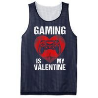 Gamer Gaming Is My Valentine Boys Teen Valentines Mesh Reversible Basketball Jersey Tank