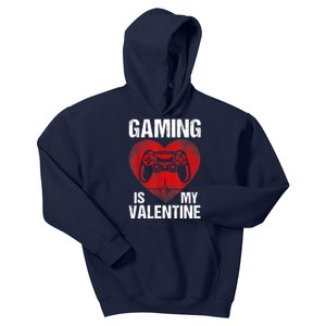 Gamer Gaming Is My Valentine Boys Teen Valentines Kids Hoodie