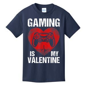 Gamer Gaming Is My Valentine Boys Teen Valentines Kids T-Shirt