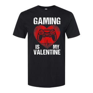 Gamer Gaming Is My Valentine Boys Teen Valentines Softstyle CVC T-Shirt