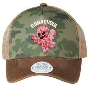 Gabaghoul Ghost Italian Ham Halloween Gabagool Parody Gift Legacy Tie Dye Trucker Hat