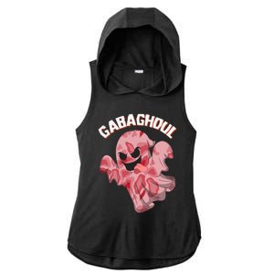 Gabaghoul Ghost Italian Ham Halloween Gabagool Parody Gift Ladies PosiCharge Tri-Blend Wicking Draft Hoodie Tank