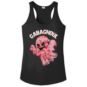 Gabaghoul Ghost Italian Ham Halloween Gabagool Parody Gift Ladies PosiCharge Competitor Racerback Tank