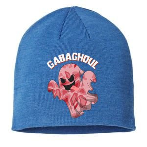 Gabaghoul Ghost Italian Ham Halloween Gabagool Parody Gift Sustainable Beanie