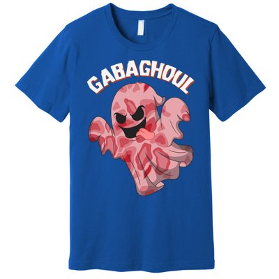 Gabaghoul Ghost Italian Ham Halloween Gabagool Parody Gift Premium T-Shirt