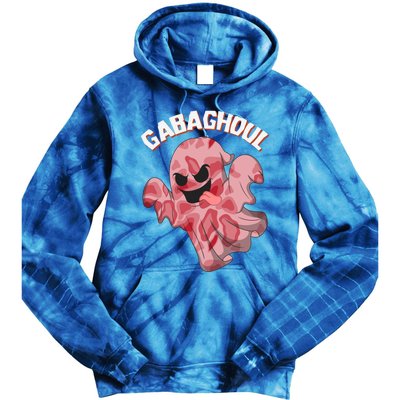 Gabaghoul Ghost Italian Ham Halloween Gabagool Parody Gift Tie Dye Hoodie