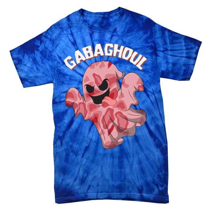 Gabaghoul Ghost Italian Ham Halloween Gabagool Parody Gift Tie-Dye T-Shirt