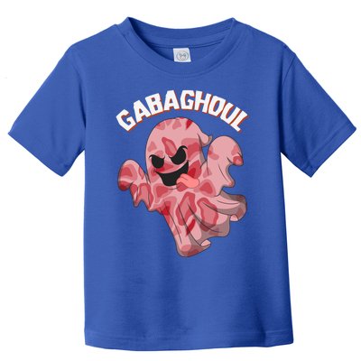 Gabaghoul Ghost Italian Ham Halloween Gabagool Parody Gift Toddler T-Shirt