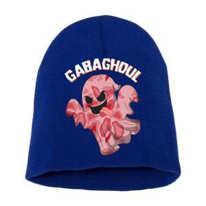 Gabaghoul Ghost Italian Ham Halloween Gabagool Parody Gift Short Acrylic Beanie