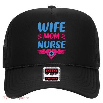 Gift High Crown Mesh Back Trucker Hat