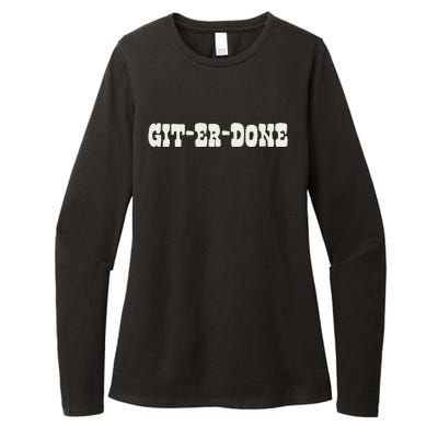 Giterdone Womens CVC Long Sleeve Shirt