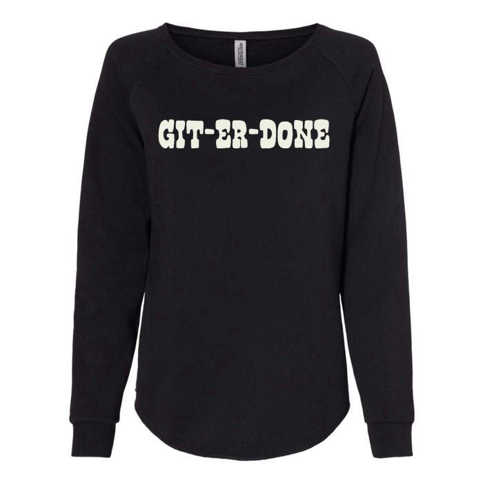 Giterdone Womens California Wash Sweatshirt