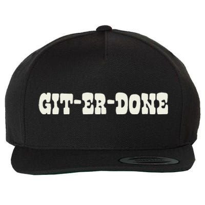 Giterdone Wool Snapback Cap