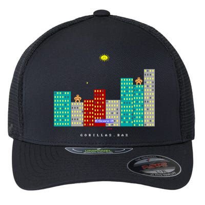 Gorillas.Bas Game In Qbasic Or Quickbasic Fanart Flexfit Unipanel Trucker Cap