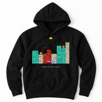 Gorillas.Bas Game In Qbasic Or Quickbasic Fanart Hoodie