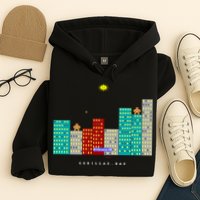 Gorillas.Bas Game In Qbasic Or Quickbasic Fanart Hoodie