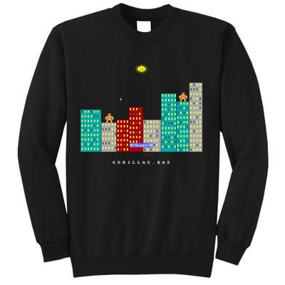 Gorillas.Bas Game In Qbasic Or Quickbasic Fanart Sweatshirt