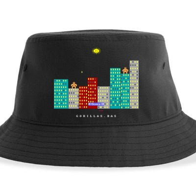 Gorillas.Bas Game In Qbasic Or Quickbasic Fanart Sustainable Bucket Hat