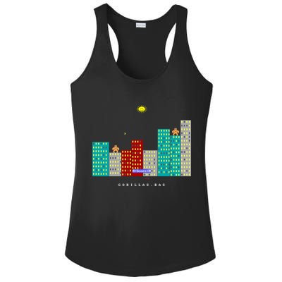 Gorillas.Bas Game In Qbasic Or Quickbasic Fanart Ladies PosiCharge Competitor Racerback Tank