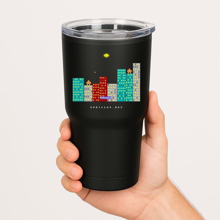 Gorillas.Bas Game In Qbasic Or Quickbasic Fanart Tumbler