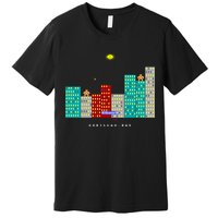 Gorillas.Bas Game In Qbasic Or Quickbasic Fanart Premium T-Shirt