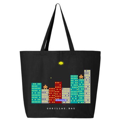 Gorillas.Bas Game In Qbasic Or Quickbasic Fanart 25L Jumbo Tote