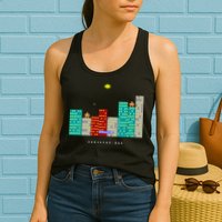 Gorillas.Bas Game In Qbasic Or Quickbasic Fanart Womens Tank Top