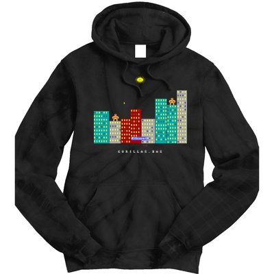 Gorillas.Bas Game In Qbasic Or Quickbasic Fanart Tie Dye Hoodie