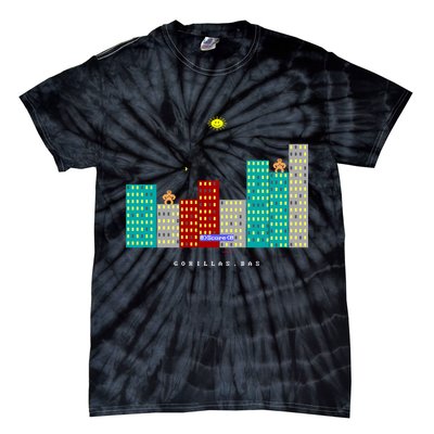 Gorillas.Bas Game In Qbasic Or Quickbasic Fanart Tie-Dye T-Shirt