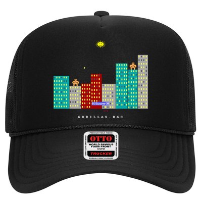 Gorillas.Bas Game In Qbasic Or Quickbasic Fanart Trucker Hat