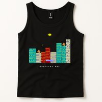 Gorillas.Bas Game In Qbasic Or Quickbasic Fanart Tank Top