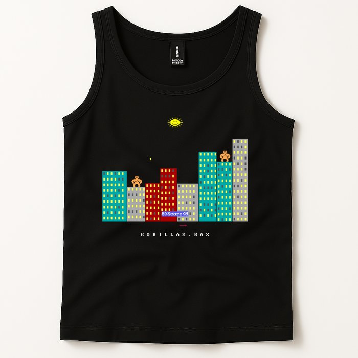 Gorillas.Bas Game In Qbasic Or Quickbasic Fanart Tank Top