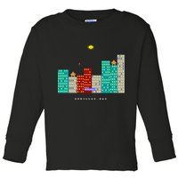 Gorillas.Bas Game In Qbasic Or Quickbasic Fanart Toddler Long Sleeve Shirt
