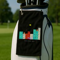 Gorillas.Bas Game In Qbasic Or Quickbasic Fanart Golf Towel