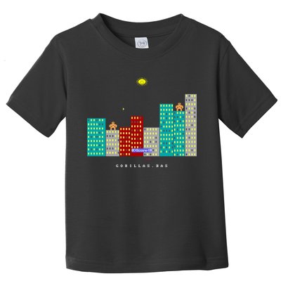 Gorillas.Bas Game In Qbasic Or Quickbasic Fanart Toddler T-Shirt
