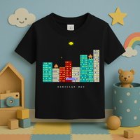 Gorillas.Bas Game In Qbasic Or Quickbasic Fanart Toddler T-Shirt