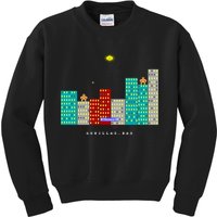 Gorillas.Bas Game In Qbasic Or Quickbasic Fanart Kids Sweatshirt