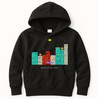 Gorillas.Bas Game In Qbasic Or Quickbasic Fanart Kids Hoodie