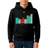 Gorillas.Bas Game In Qbasic Or Quickbasic Fanart Kids Hoodie