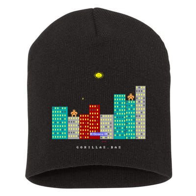 Gorillas.Bas Game In Qbasic Or Quickbasic Fanart Short Acrylic Beanie