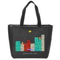 Gorillas.Bas Game In Qbasic Or Quickbasic Fanart Zip Tote Bag