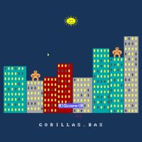 Gorillas.Bas Game In Qbasic Or Quickbasic Fanart Infant Baby Jersey Bodysuit