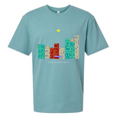 Gorillas.Bas Game In Qbasic Or Quickbasic Fanart Sueded Cloud Jersey T-Shirt