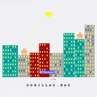 Gorillas.Bas Game In Qbasic Or Quickbasic Fanart Garment-Dyed Sweatshirt